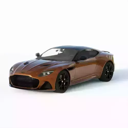 Aston Martin DBS Superleggera 2019 3D model