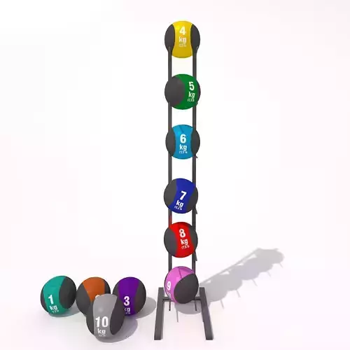 Medicine Balls 3D model