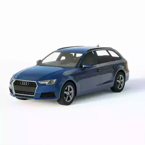 Audi A4 Avant 2019 3D model