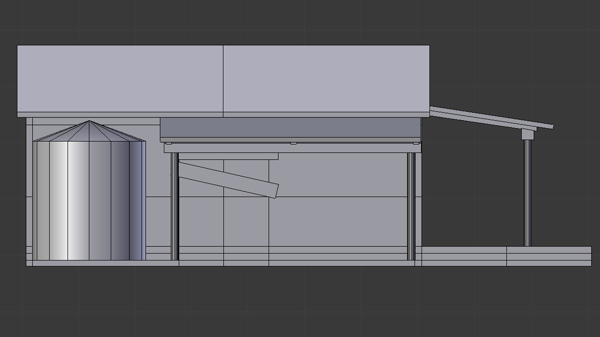 Rusty Old Shack - Game Ready Low-poly 3D model_10
