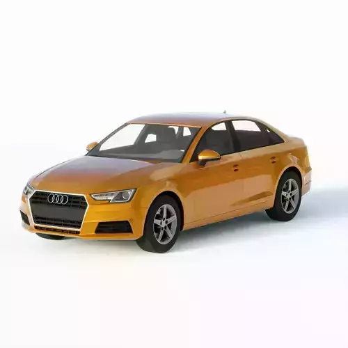 Audi A4 Sedan 2019 3D model