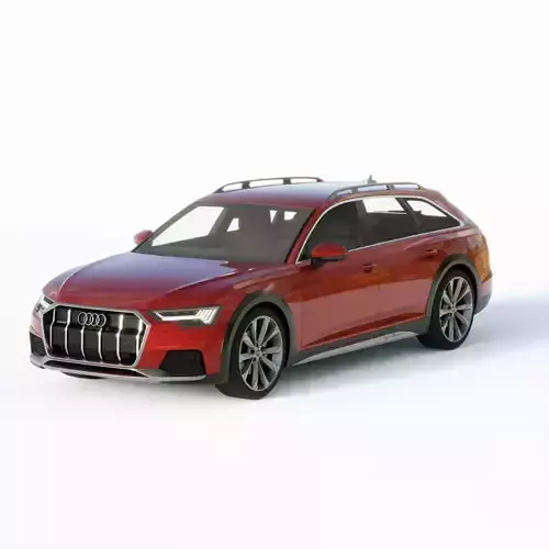 Audi A6 Avant Allroad 2019 3D model