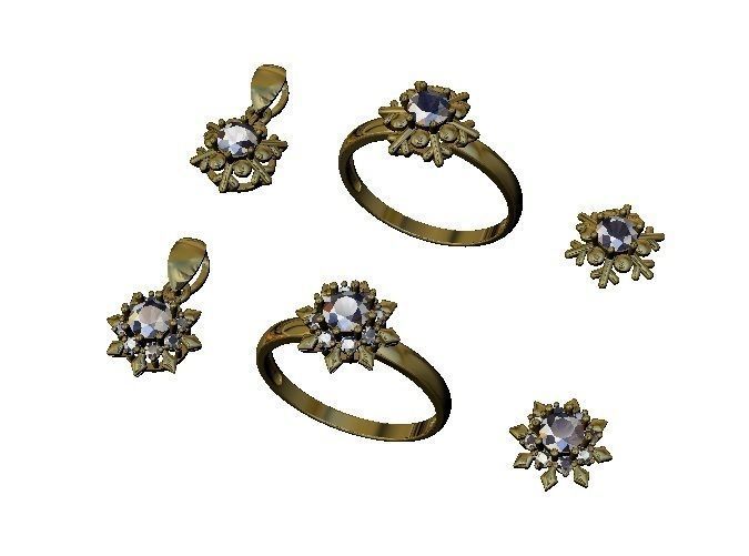 noel jewery 3D print model_1