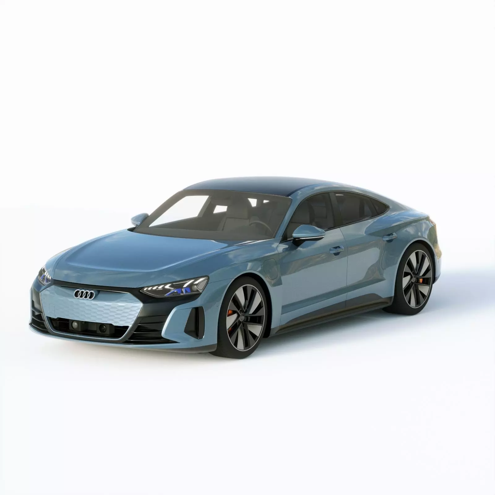 Audi E-Tron GT quattro 2022 3D model
