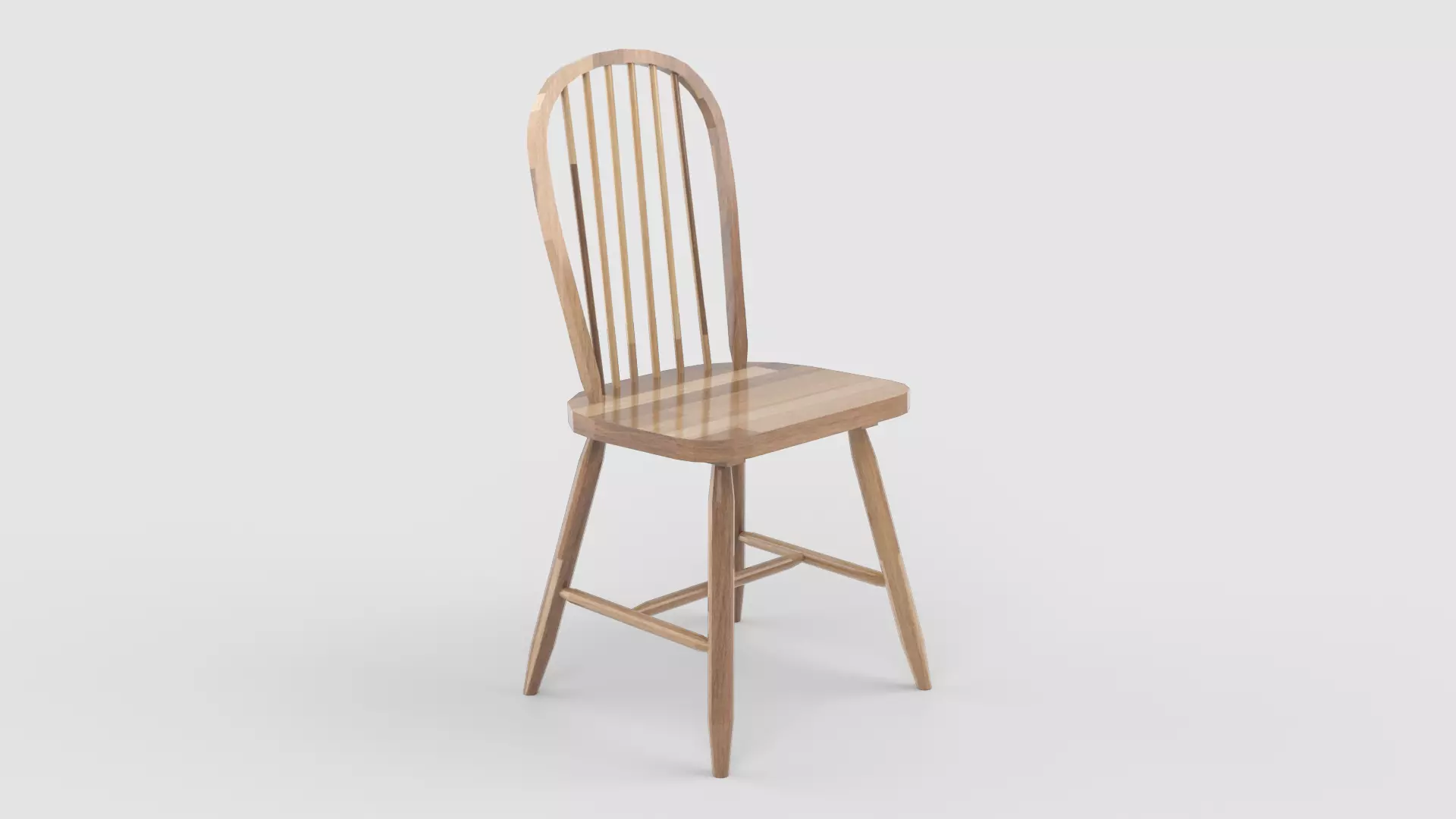 Chair Low-poly 3D model