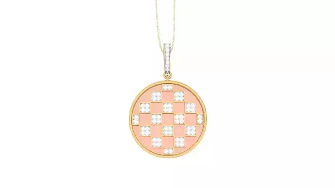 Custom Design Gold Pendant