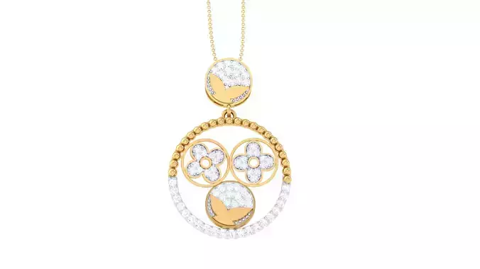 Custom Design Gold Pendant