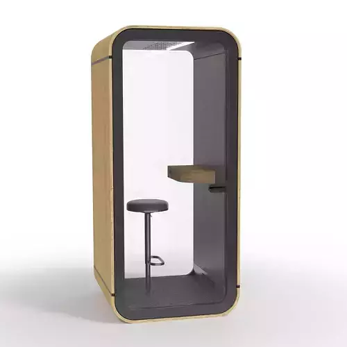 Smart Soundproof Office Pod 01 3D model