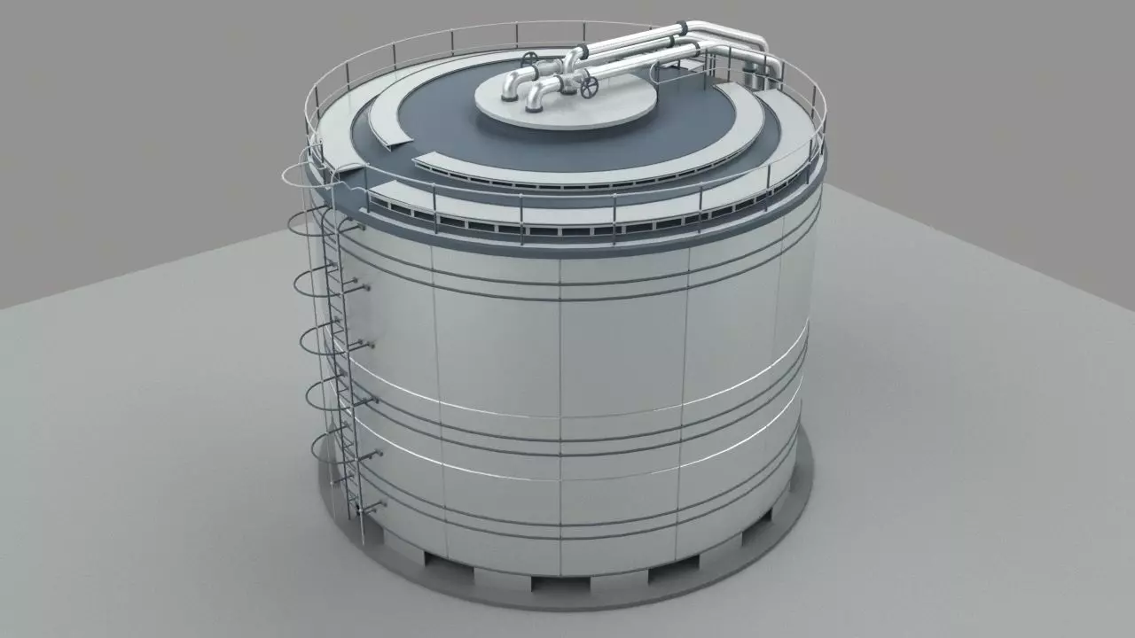 Barrel for water or oil or any liquid 3D model