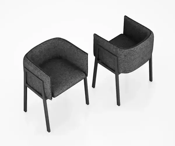Grace chair for Living Divani 3D model