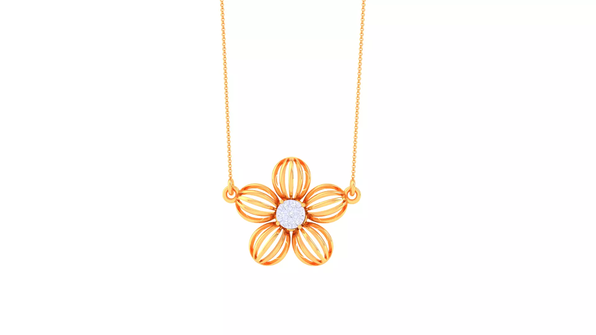 Custom Design Gold Pendant 3D print model