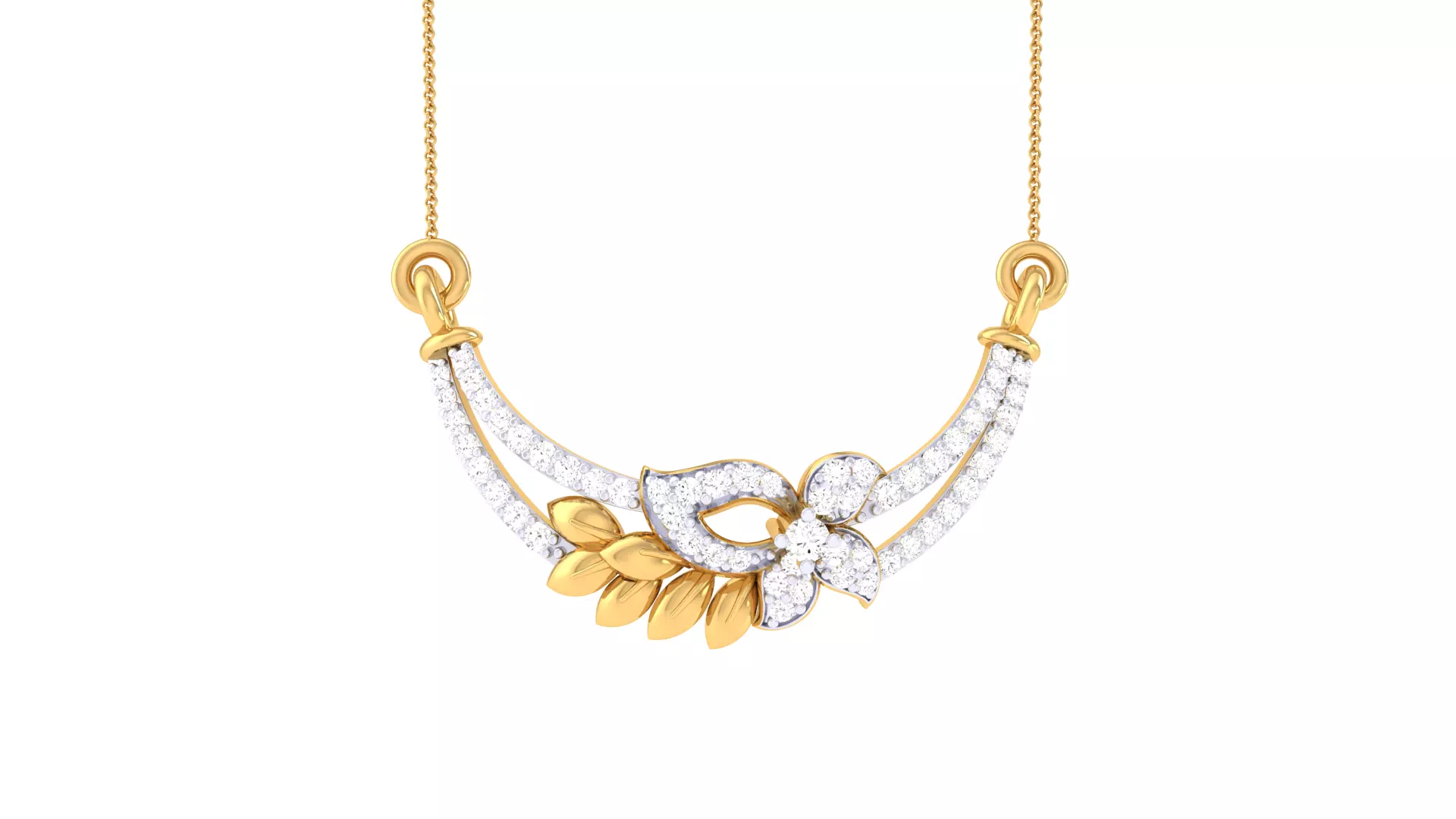 Custom Design Gold Pendant 3D print model
