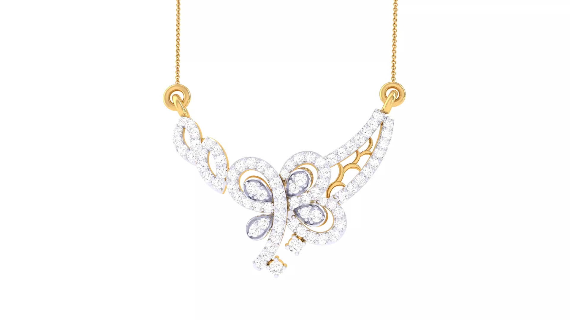 Custom Design Gold Pendant 3D print model