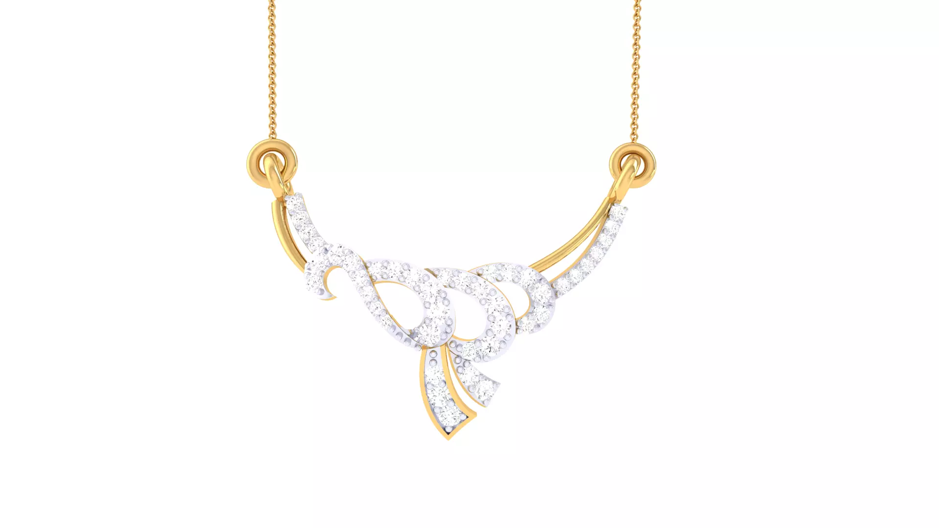 Custom Design Gold Pendant 3D print model