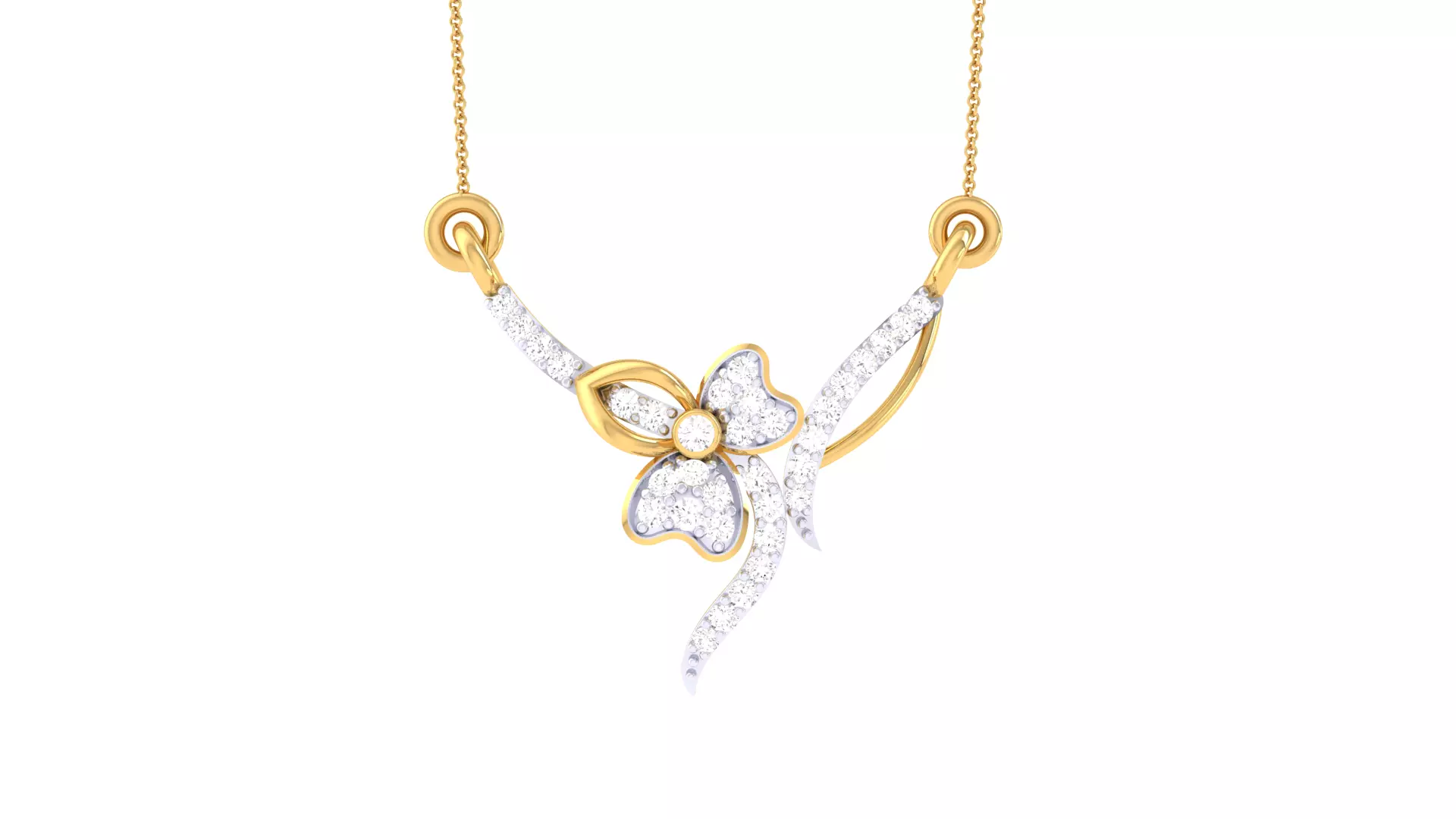 Custom Design Gold Pendant 3D print model