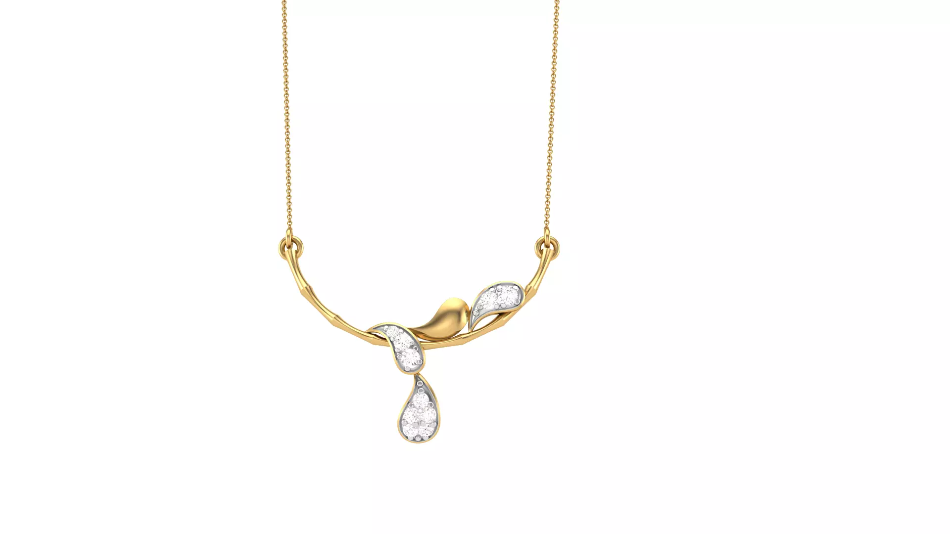 Custom Design Gold Pendant 3D print model