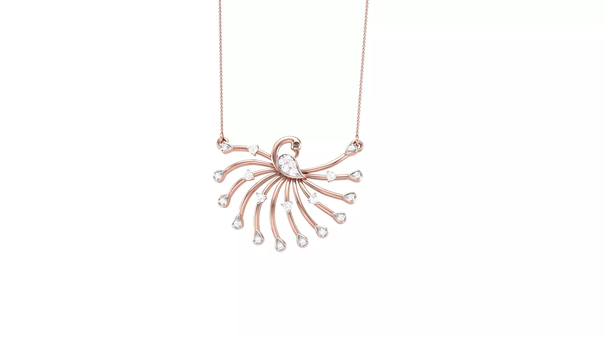 Custom Design Gold Pendant 3D print model