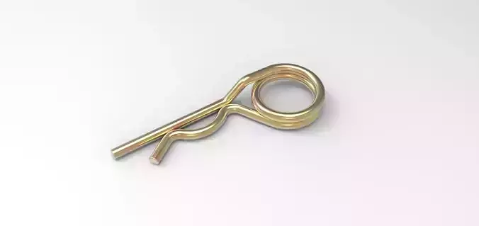 Spring cotter of a bolt