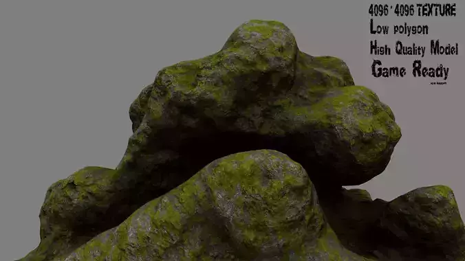 Rocks rock with moss