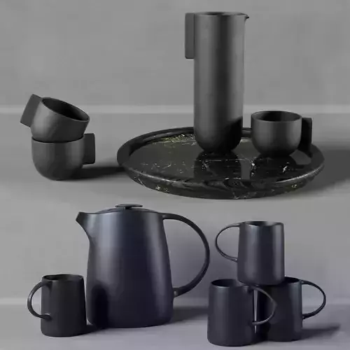 Kitchen set w002 dark