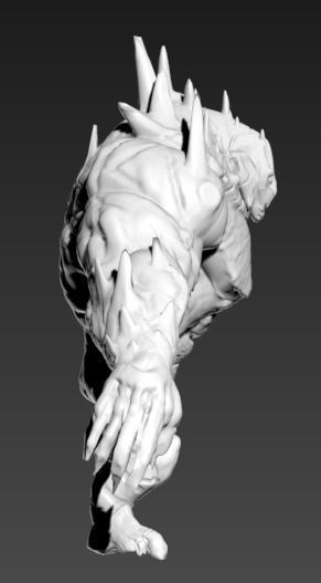 Mutant Human 3D model_1