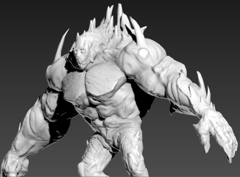 Mutant Human 3D model_2