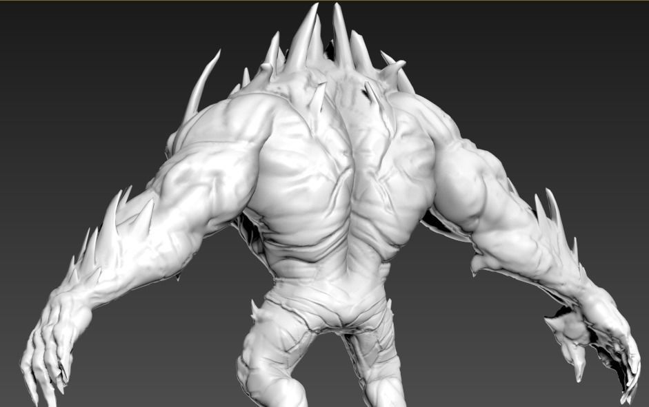 Mutant Human 3D model_3
