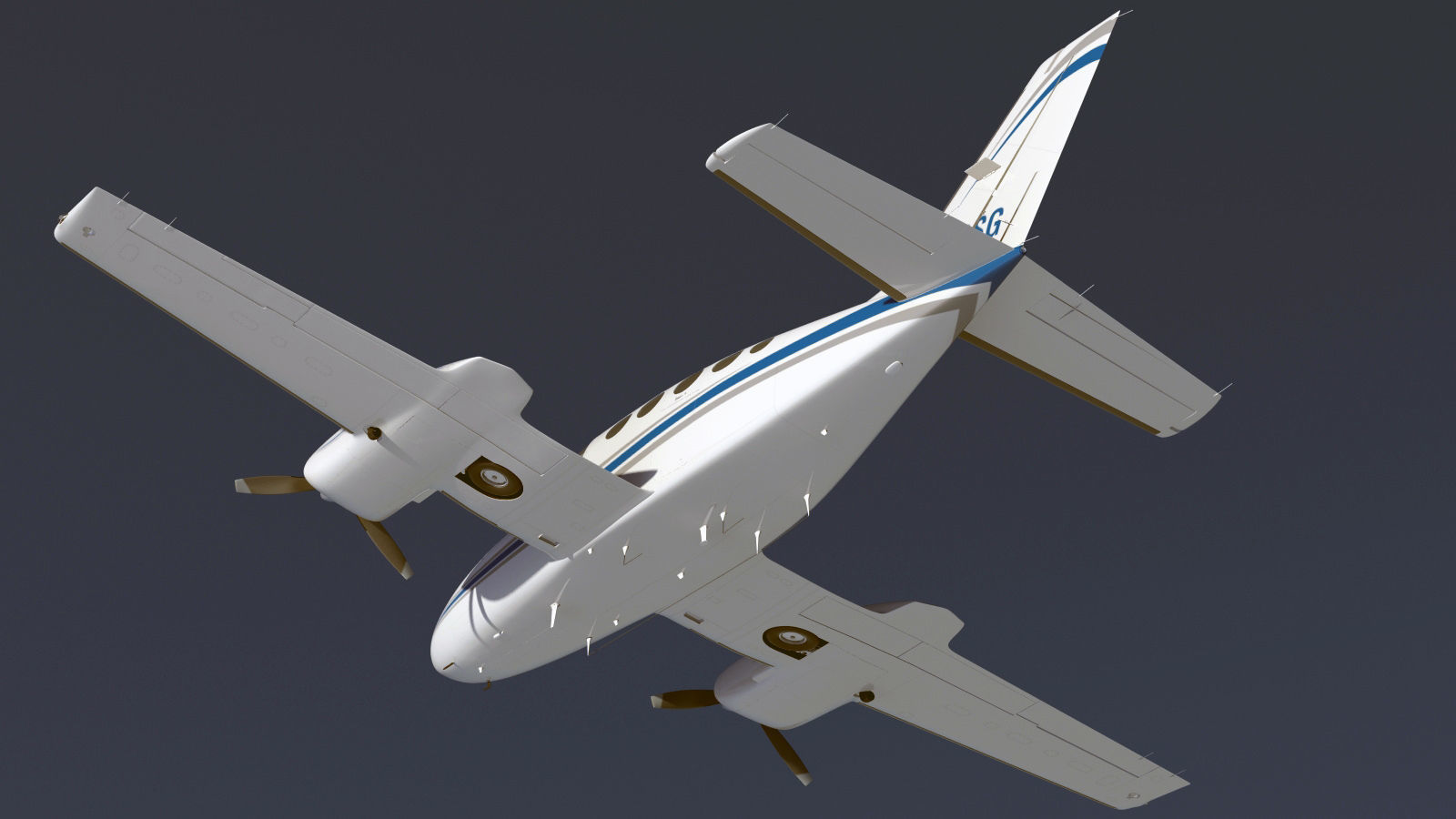 Cessna 421 Golden Eagle 3D model_18