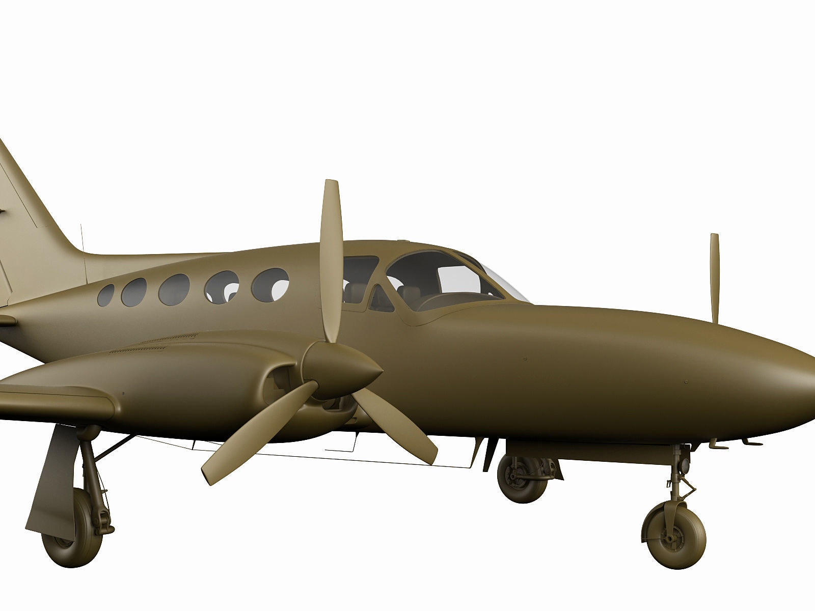 Cessna 421 Golden Eagle 3D model_24