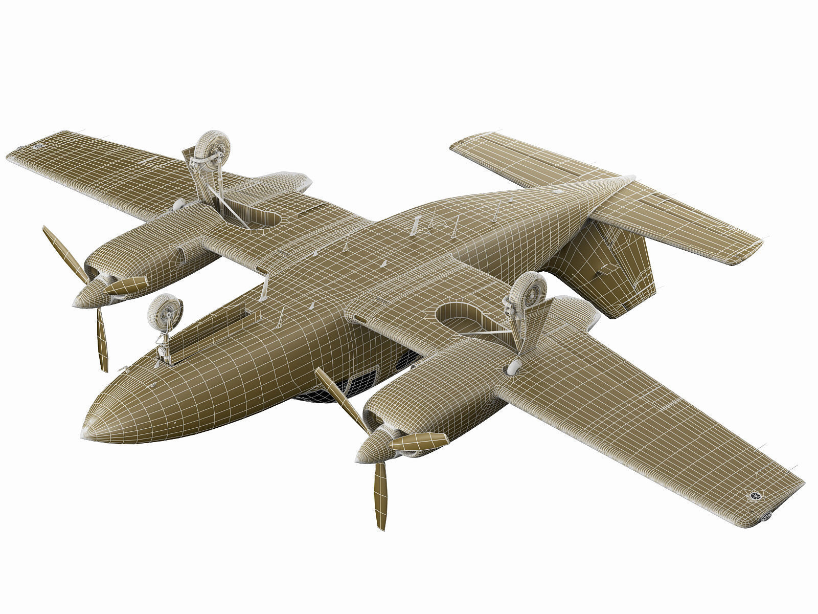 Cessna 421 Golden Eagle 3D model_31