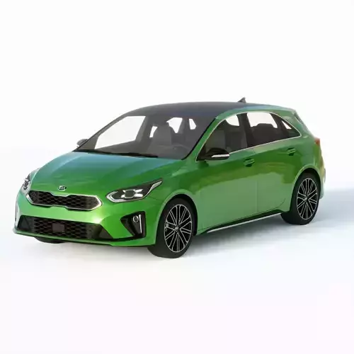Kia Ceed GT 2019 3D model