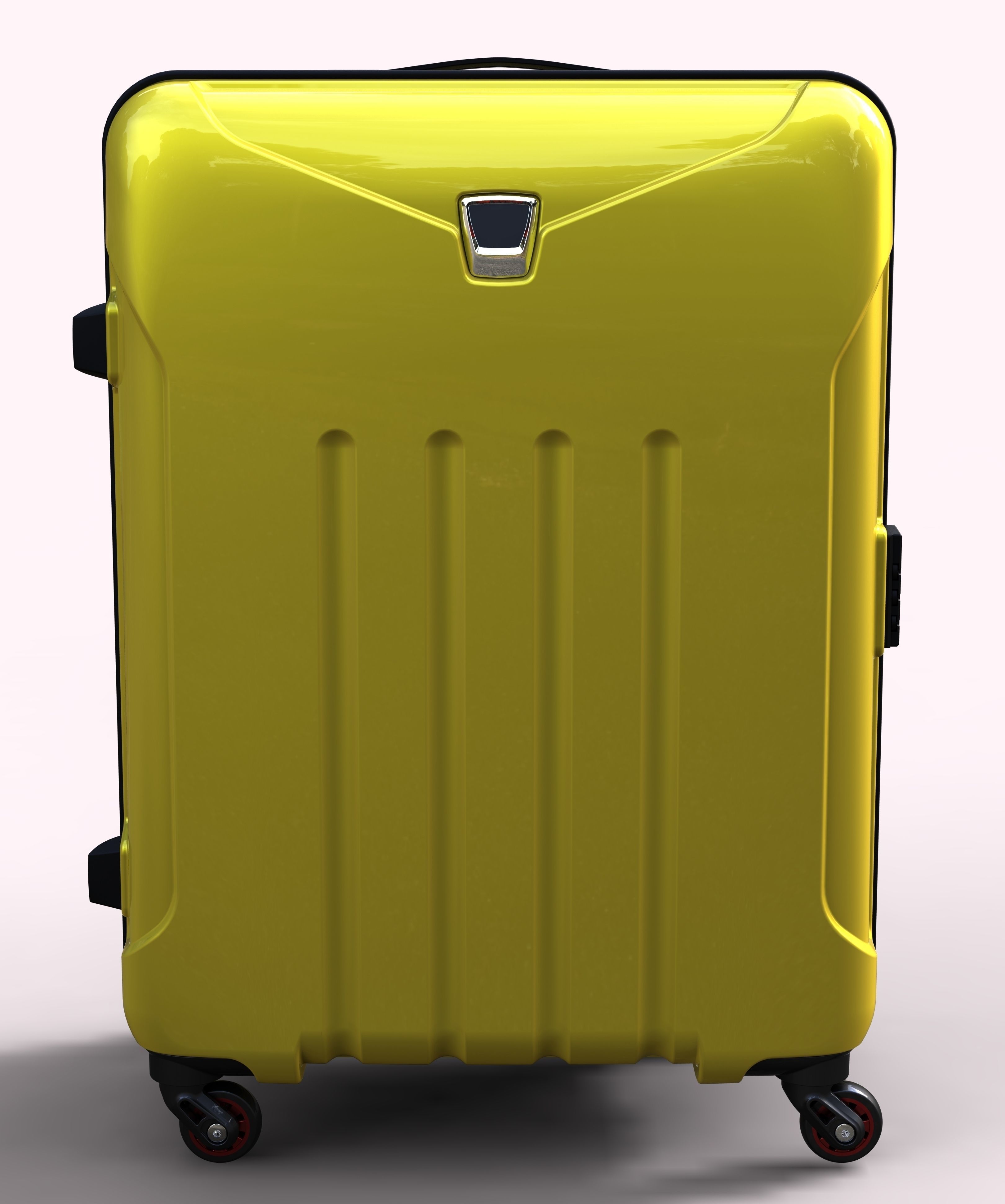 Trolley Suitcase Bag 02 3D model_18