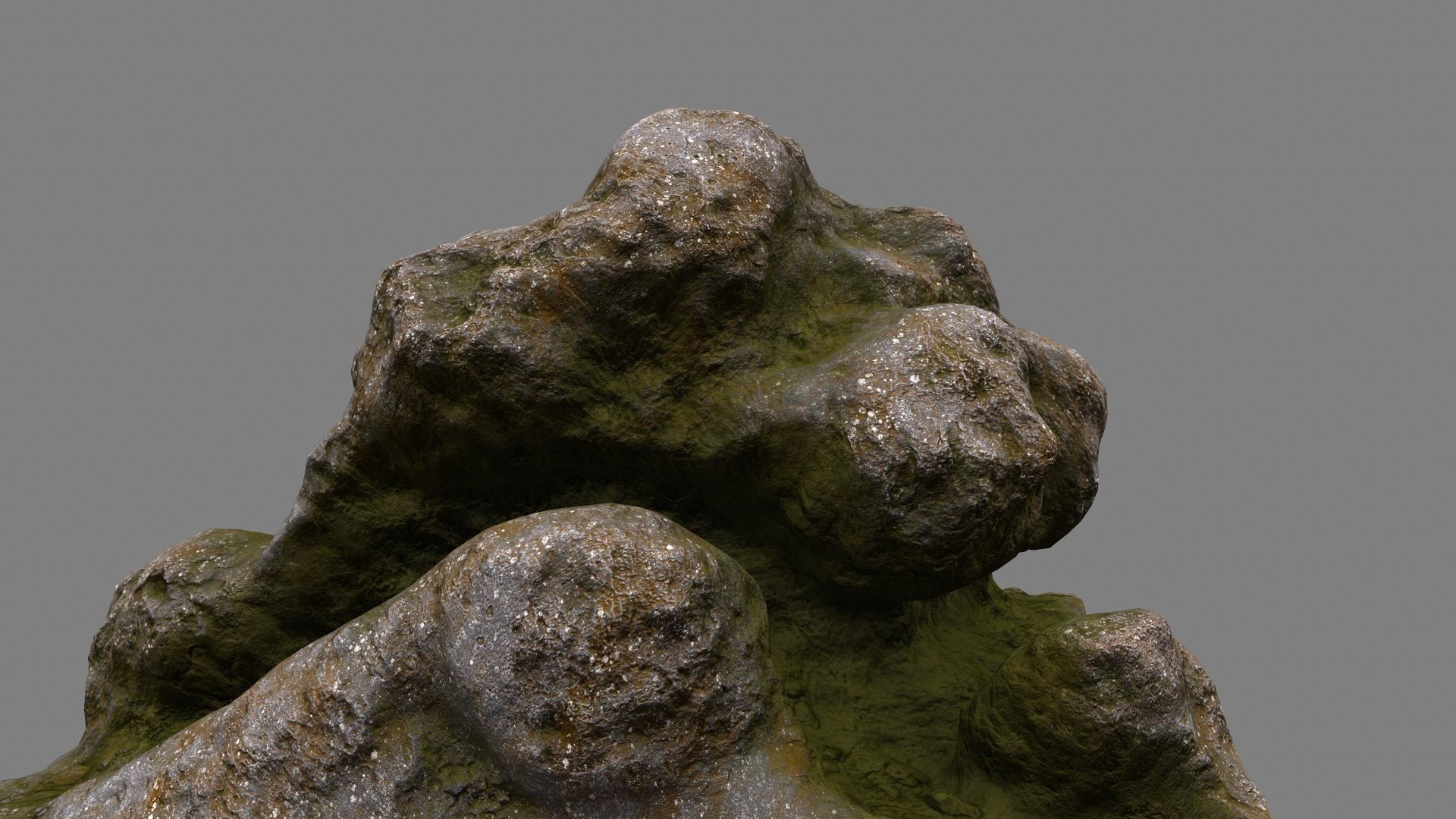 Rock Low-poly 3D model_13