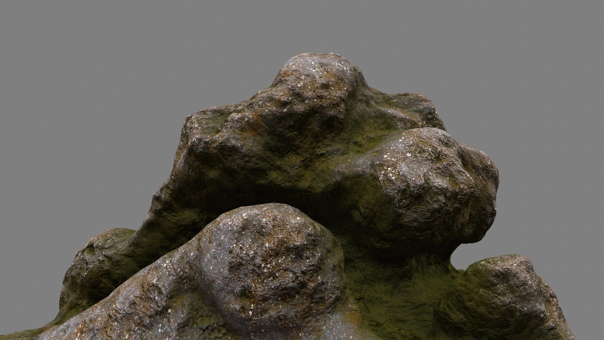 Rock Low-poly 3D model_14
