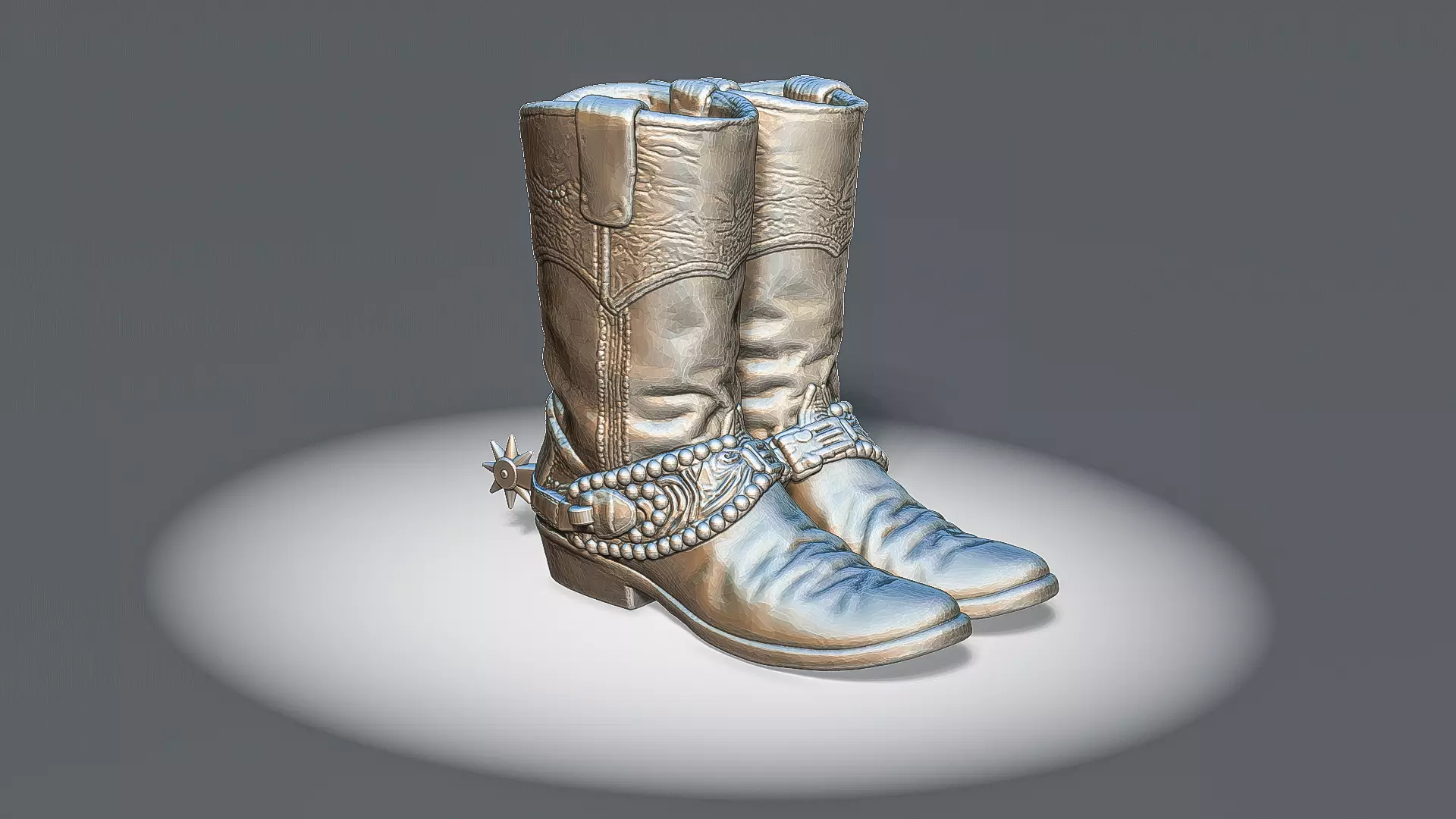 Cowboy Boots RoZ 3D print model