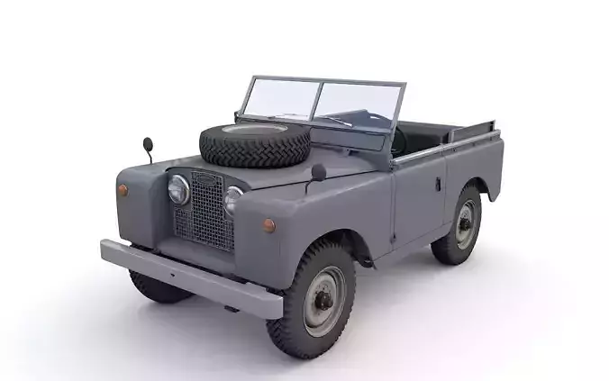 Land Rover Serie II SWB Canvas Hood 1961
