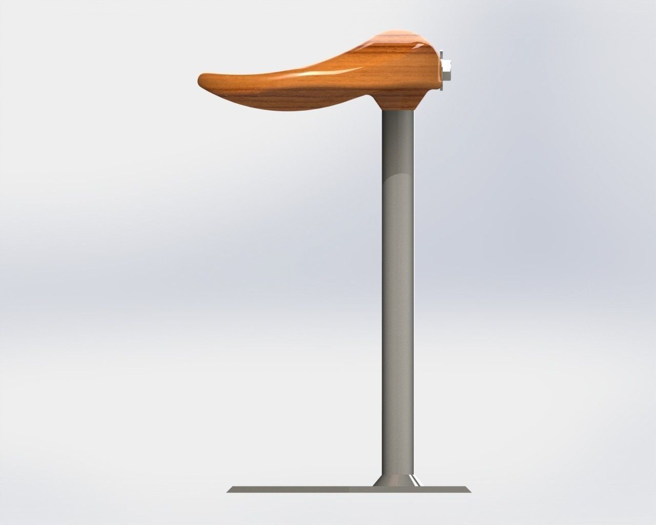 Stool Chair ROUTH 3D model_1