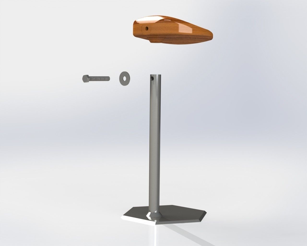 Stool Chair ROUTH 3D model_4