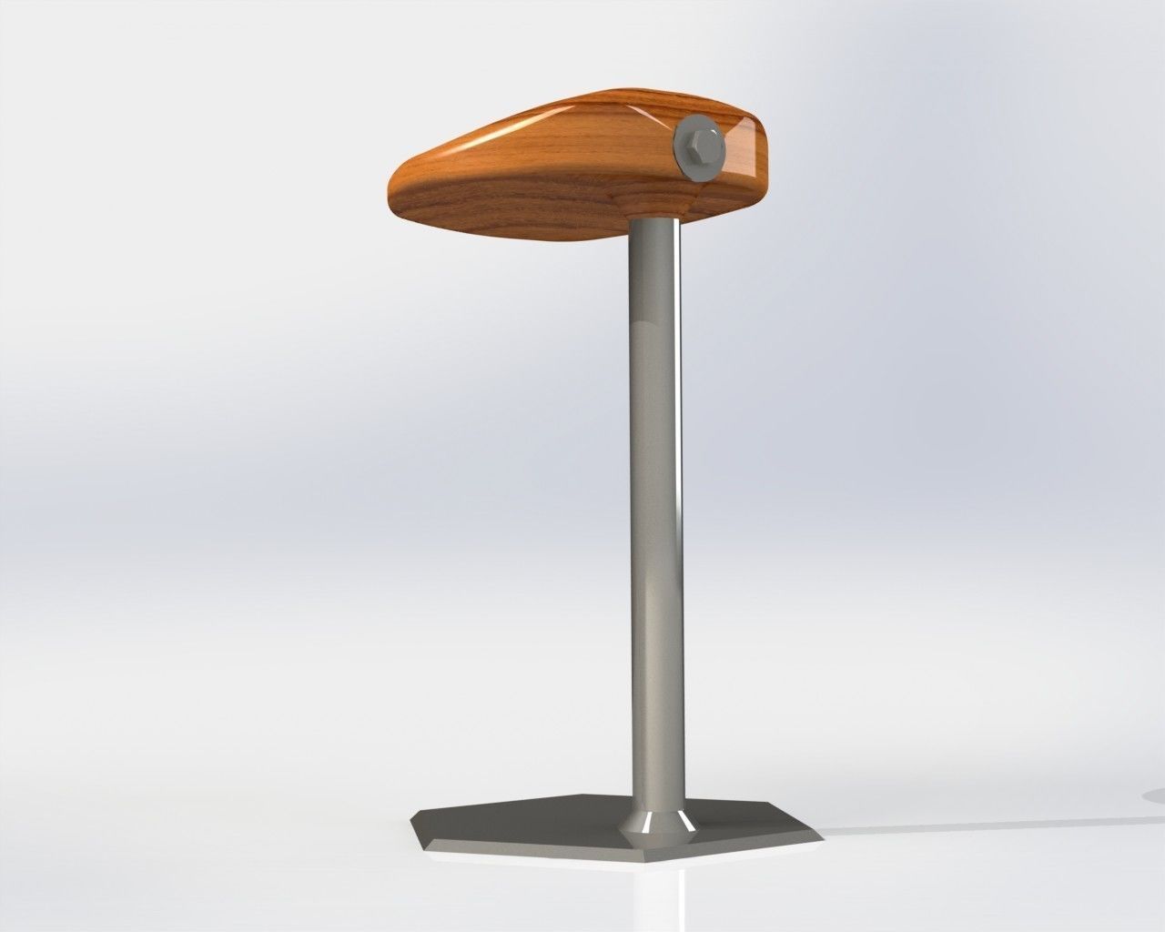 Stool Chair ROUTH 3D model_7