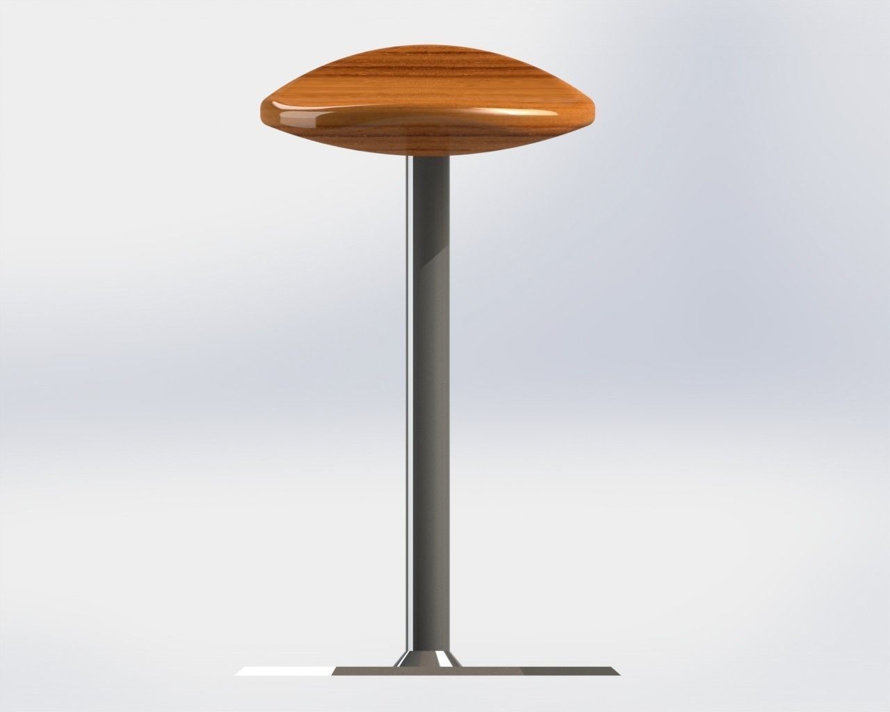Stool Chair ROUTH 3D model_5