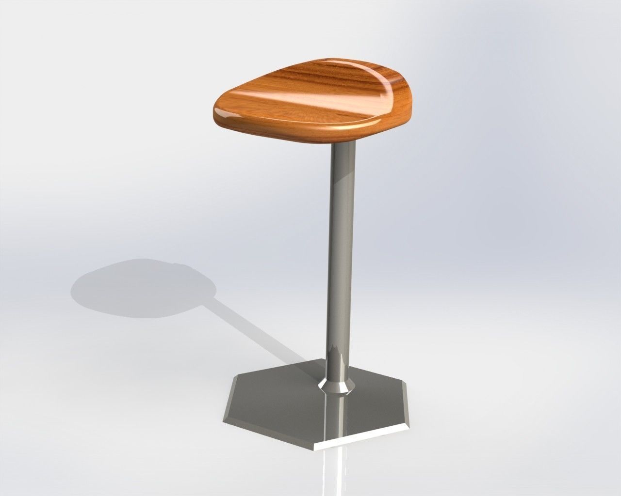 Stool Chair ROUTH 3D model_2