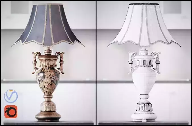 Ashley L520934 Traditional Table Lamp