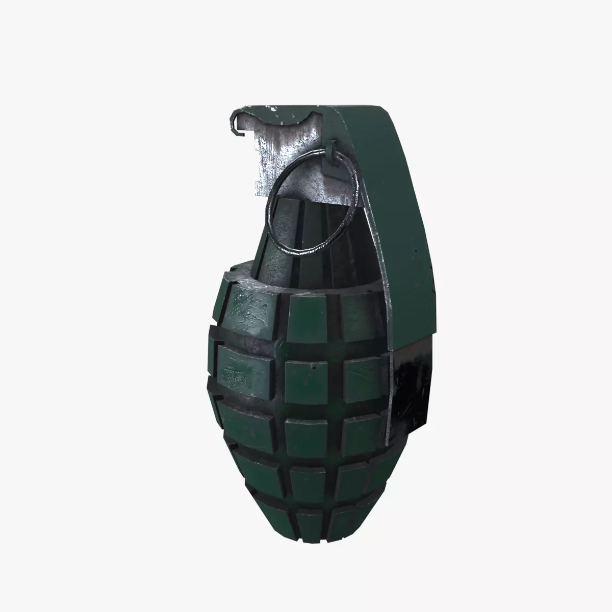 Grenade Low-poly 3D model