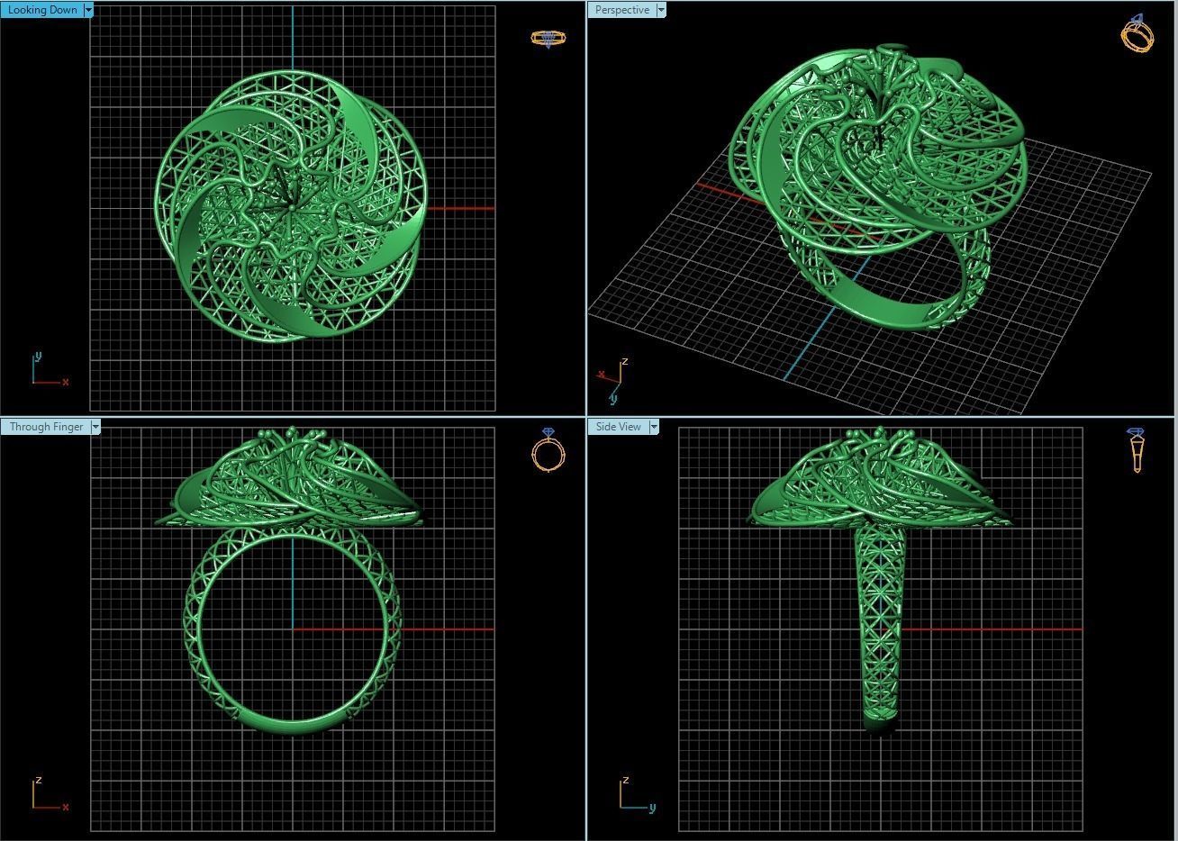Ring ultra vision 3D print model_2