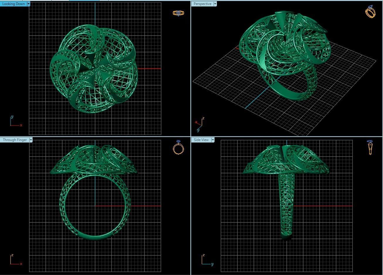Ring ultra vision 3D print model_2