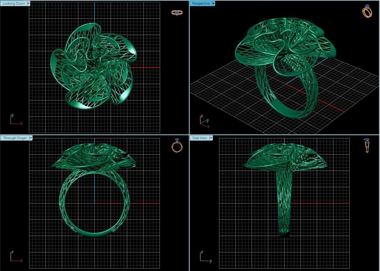 Ring ultra vision 3D print model_2