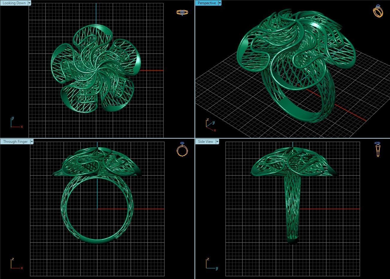Ring ultra vision 3D print model_2