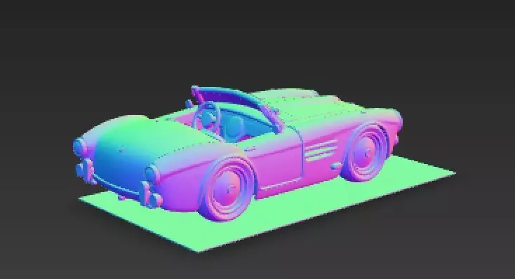 Maserati 3500 GT 3D Model 3D print model