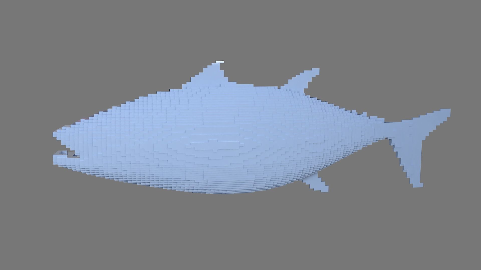 AS LowRez Series - Tuna Fish 3D print model_1
