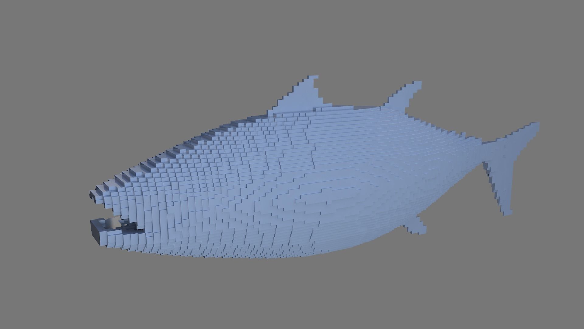 AS LowRez Series - Tuna Fish 3D print model_3
